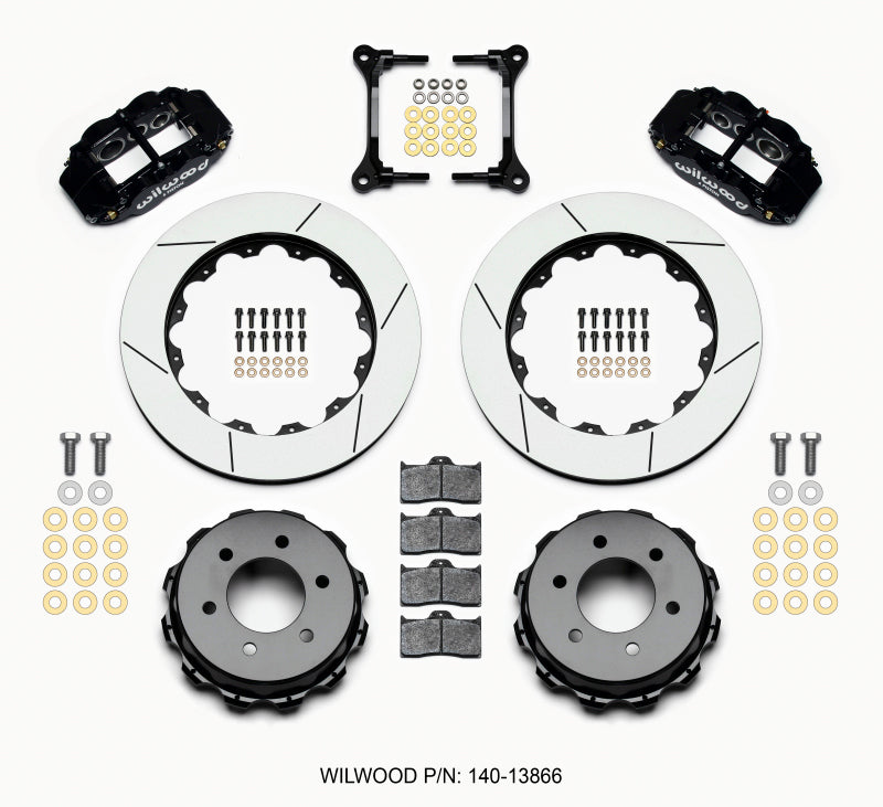 Wilwood Narrow Superlite 4R RearTruck Kit 14.25in 2012-Up Ford F150 (6 lug) Wilwood Big Brake Kits  AXOPROS