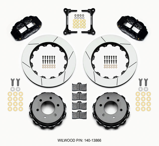Wilwood Narrow Superlite 4R RearTruck Kit 14.25in 2012-Up Ford F150 (6 lug) Wilwood Big Brake Kits  AXOPROS