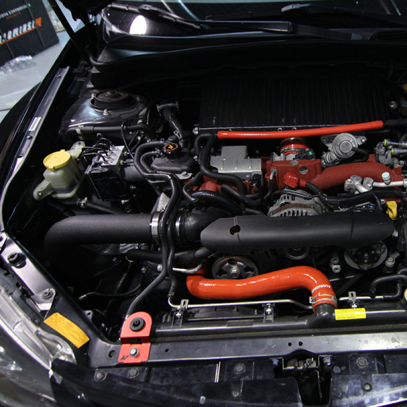 Mishimoto 08+ Subaru WRX/STi Performance Cold Air Intake Kit - Wrinkle Black Mishimoto Cold Air Intakes  AXOPROS