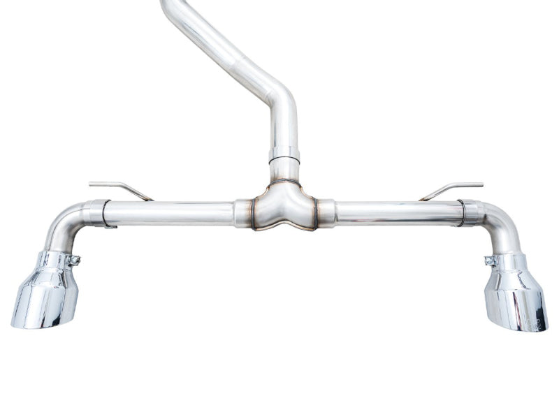 AWE 2022 VW GTI MK8 Touring Edition Exhaust - Chrome Silver Tips AWE Tuning Catback  AXOPROS