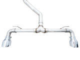 AWE 2022 VW GTI MK8 Touring Edition Exhaust - Chrome Silver Tips AWE Tuning Catback  AXOPROS