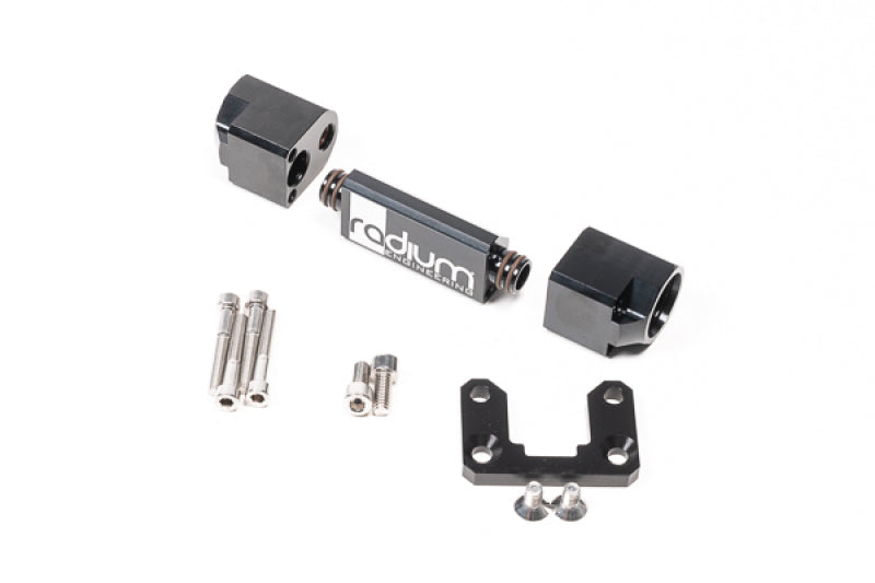 Radium Split-Flow Flex Fuel Sensor Adapter Radium Engineering Flex Fuel Kit  AXOPROS