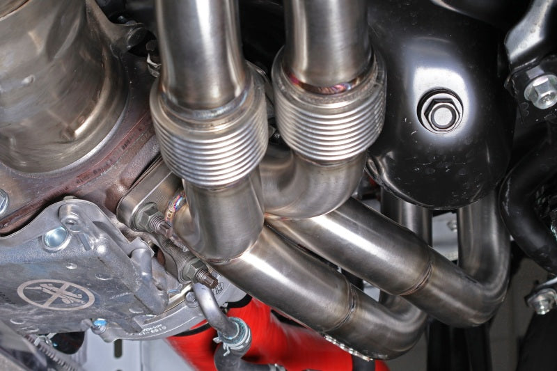 Perrin 22-24 Subaru WRX / 20-24 OBXT & Legacy XT / 19-24 Ascent Equal Length Header - Brushed SS Perrin Performance Headers & Manifolds  AXOPROS