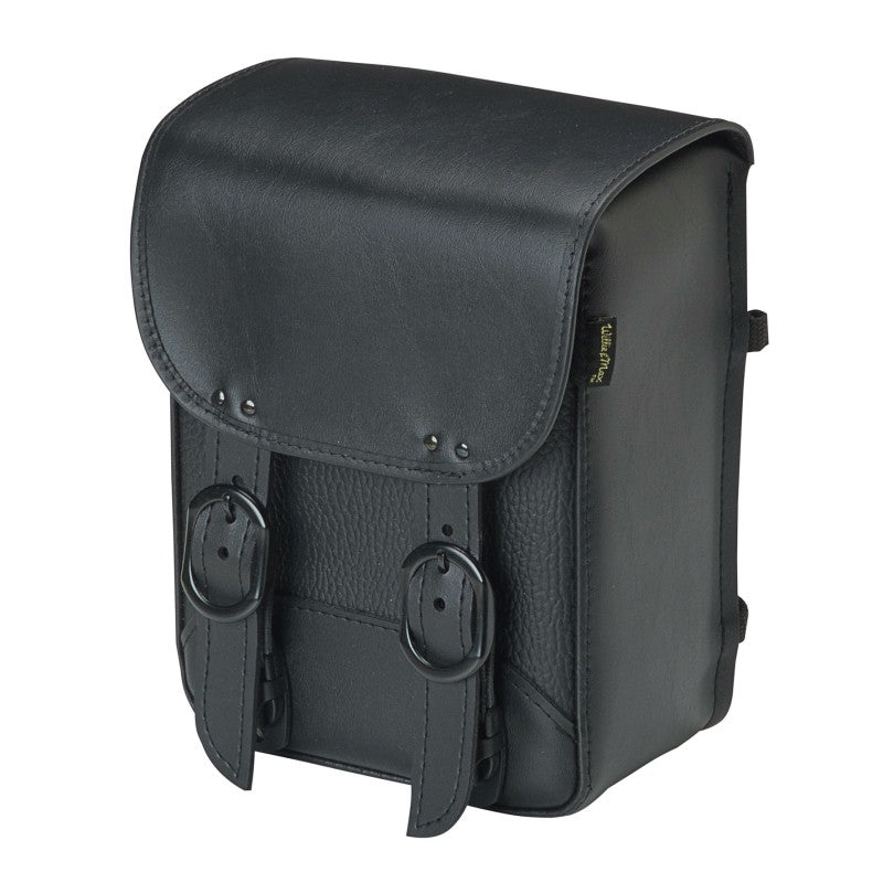 Willie & Max Universal Black Magic Sissy Bar Bag (8 inches L x 10 inches H x 4.5 inches W) - Black Willie & Max Bags - Bike Bags  AXOPROS