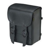 Willie & Max Universal Black Magic Sissy Bar Bag (8 inches L x 10 inches H x 4.5 inches W) - Black Willie & Max Bags - Bike Bags  AXOPROS