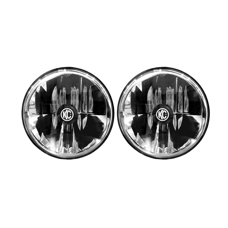 KC HiLiTES 07-18 Jeep JK (Not for Rubicon/Sahara) 7in. Gravity LED DOT Headlight (Pair Pack System) KC HiLiTES Headlights  AXOPROS