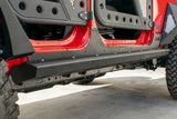 DV8 Offroad 2007-2018 Jeep Wrangler JK (4-door) Frame Mounted Sliders DV8 Offroad Side Steps  AXOPROS