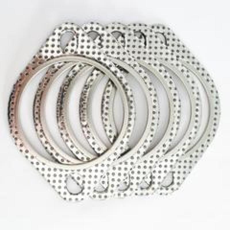 Ticon Industries 3.0in 2-Bolt MLS Gasket - 5pk Ticon Exhaust Gaskets  AXOPROS