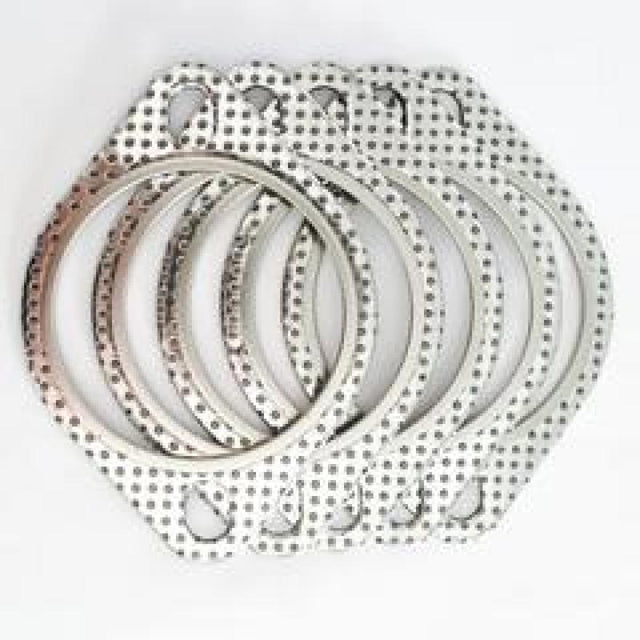 Ticon Industries 3.0in 2-Bolt MLS Gasket - 5pk Ticon Exhaust Gaskets  AXOPROS
