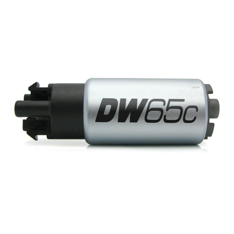 DeatschWerks 265 LPH DW65C Series Compact Fuel Pump w/ Mounting Clips DeatschWerks Fuel Pumps  AXOPROS