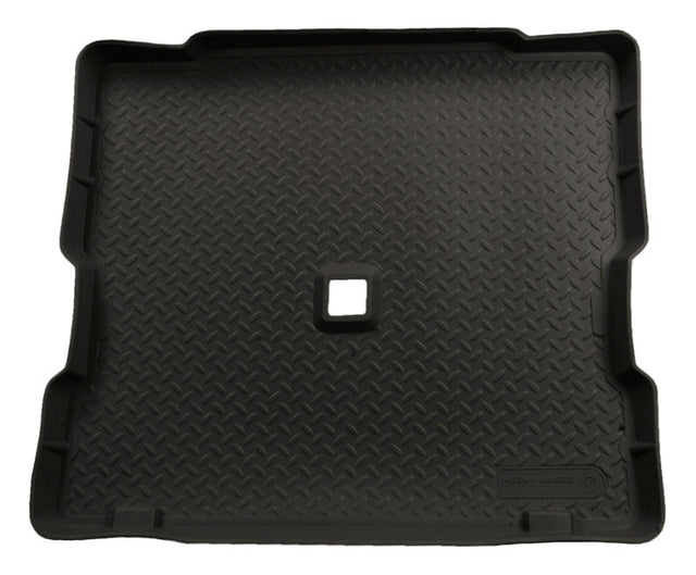 Husky Liners 86-02 Jeep Wrangler Classic Style Black Rear Cargo Liner Husky Liners Floor Mats - Rubber  AXOPROS