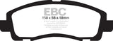 EBC 05-14 Honda Ridgeline 3.5 Greenstuff Front Brake Pads EBC Brake Pads - Performance  AXOPROS