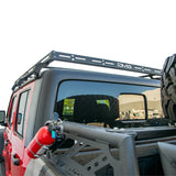 DV8 Offroad 07-18 Jeep Wrangler JK 4 DR / JL 2 DR & JT / 18+ Gladiator Roof Rack DV8 Offroad Roof Rack  AXOPROS