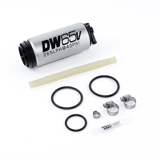 DeatschWerks DW65v Series 265 LPH Compact In-Tank Fuel Pump w/ VW/Audi 1.8T FWD Set Up Kit DeatschWerks Fuel Pumps  AXOPROS