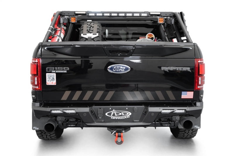 ADD 17-20 Ford F-150 Raptor Phantom Front Bumper Addictive Desert Designs Bumpers - Steel  AXOPROS