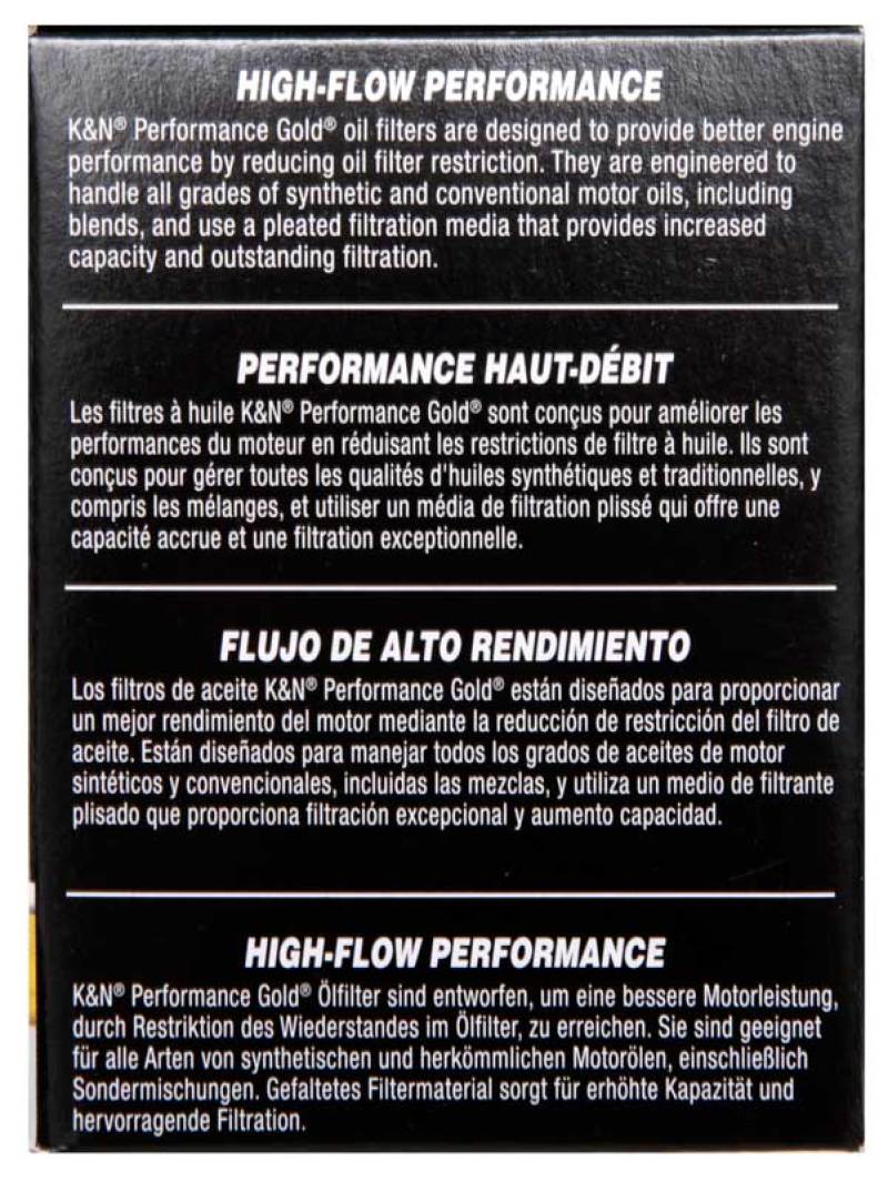 K&N Performance Oil Filter for 07-15 Mini Cooper L4-1.6L K&N Engineering Oil Filters  AXOPROS