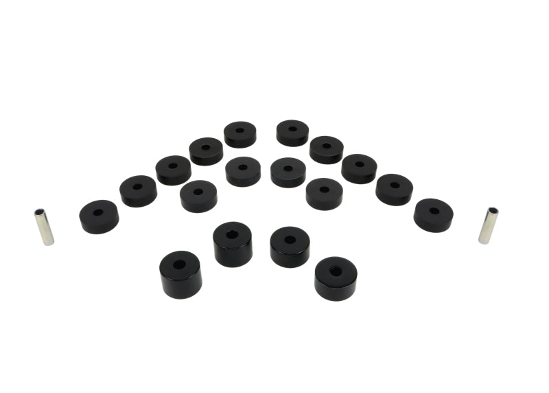 Whiteline 1974-1975 Jeep CJ5 Body Mount Bushing Set Whiteline Bushing Kits  AXOPROS