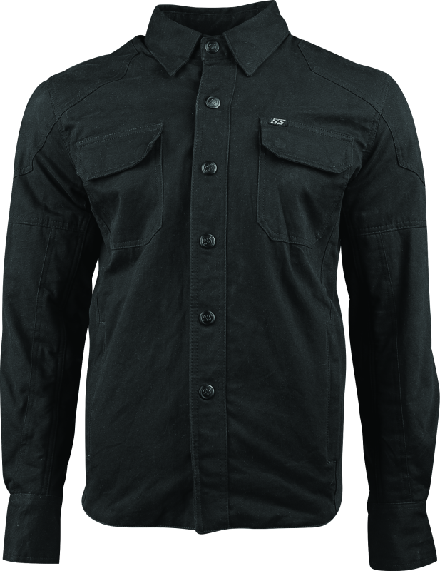 Speed and Strength Call to Arms Moto Shirt Black - Large Speed and Strength Shirts  AXOPROS