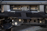 DV8 Offroad 21-22 Ford Bronco Factory Front Bumper Licence Relocation Bracket - Front DV8 Offroad License Plate Relocation  AXOPROS