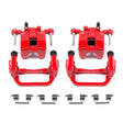 PowerStop Power Stop 03-05 Infiniti G35 Rear Red Calipers w/Brackets - Pair Brake Calipers - Perf aftermarket performance part