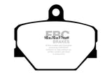 EBC 08+ Smart Fortwo 1.0 Redstuff Front Brake Pads EBC Brake Pads - Performance  AXOPROS