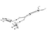 Borla 2017+ Chevy Camaro ZL1 6.2 ATAK Catback Exhaust w/ Dual Split Rear Exit Borla Catback  AXOPROS