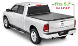 Tonno Pro 09-19 Dodge RAM 1500 5.7ft Fleetside Tonno Fold Tri-Fold Tonneau Cover Tonno Pro Tonneau Covers - Soft Fold  AXOPROS