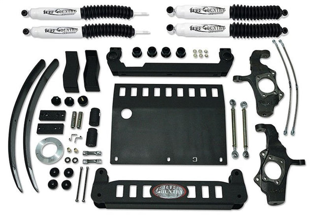 Tuff Country 04-12 Chevy Colorado 4x4 4in Lift Kit (SX8000 Shocks) Tuff Country Lift Kits  AXOPROS