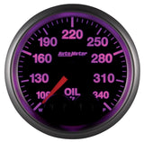 Autometer Elite 52mm 100-340 Deg F Oil Temp Peak & Warn w/ Electronic Control Gauge AutoMeter Gauges  AXOPROS