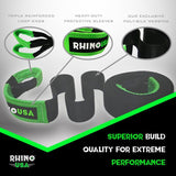 Rhino USA 30Ft Tow Strap/Shackles Combo Rhino USA Shackle Kits  AXOPROS
