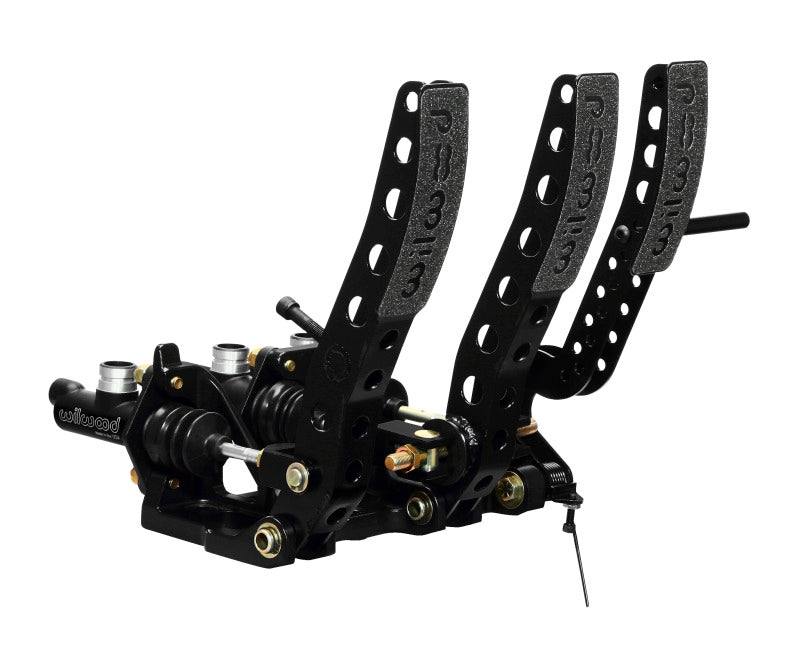 Wilwood Pedal Assembly Floor Mount-Brake Clutch & Throttle Wilwood Pedals  AXOPROS