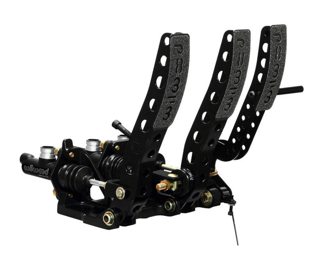Wilwood Pedal Assembly Floor Mount-Brake Clutch & Throttle Wilwood Pedals  AXOPROS