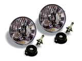 KC HiLiTES Universal/97-06 Jeep TJ 7in. Halogen H4 DOT Headlight 55/60w Lexan (Pair Pack System) KC HiLiTES Headlights  AXOPROS