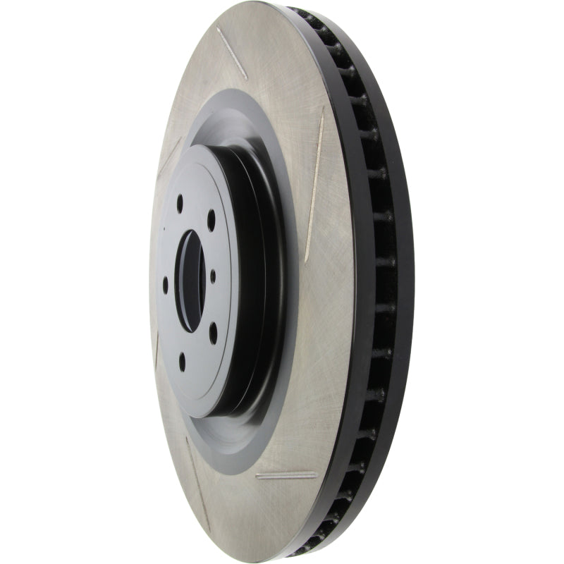 StopTech Power Slot Nissan 370z / Infiniti G37 SportStop Slotted Front Left Rotor Stoptech Brake Rotors - Slotted  AXOPROS