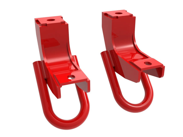 aFe Front Tow Hook Red 2022 Toyota Tundra 3.5L V6 aFe Other Body Components  AXOPROS