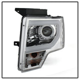 Spyder Ford F150 13-14 Projector Fctry Xenon Model- Light Bar DRL Chrm PRO-YD-FF15013-LBDRL-HID-C SPYDER Headlights  AXOPROS