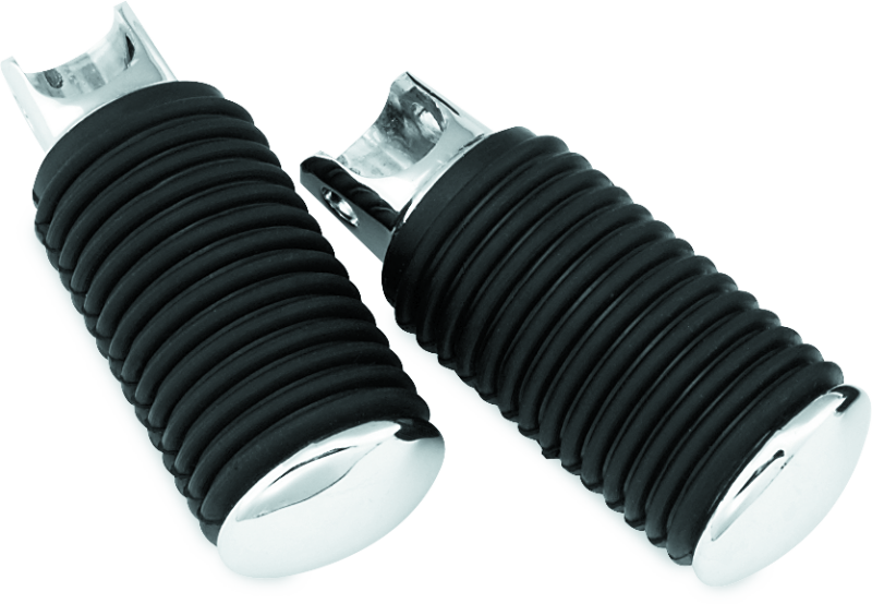 Bikers Choice 52-85 Chrome Cap Rider Pegs Female Mount Style Replaces H-D 50906-85T Bikers Choice Footpegs  AXOPROS