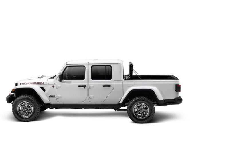 UnderCover 2020 Jeep Gladiator 5ft Ultra Flex Bed Cover - Matte Black Finish Undercover Bed Covers - Folding  AXOPROS