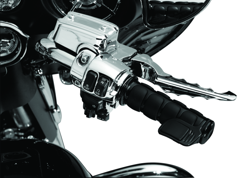 Kuryakyn ISO Grips Throttle-By -Wire Black Kuryakyn Grips  AXOPROS