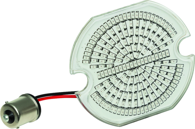Kuryakyn Luminez L.E.D Rear Turn Signal Insert 1156 Red Flat Style Kuryakyn Light Accessories and Wiring  AXOPROS