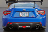 Perrin 13-20 & 2022 Subaru BRZ / 13-16 Scion FRS / 17-20 Toyota 86 Tow Hook Kit (Rear) - Red Perrin Performance Tow Hooks  AXOPROS
