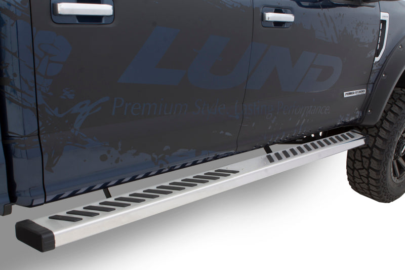 Lund 09-17 Dodge Ram 1500 Crew Cab Summit Ridge 2.0 Running Boards - Stainless LUND Running Boards  AXOPROS