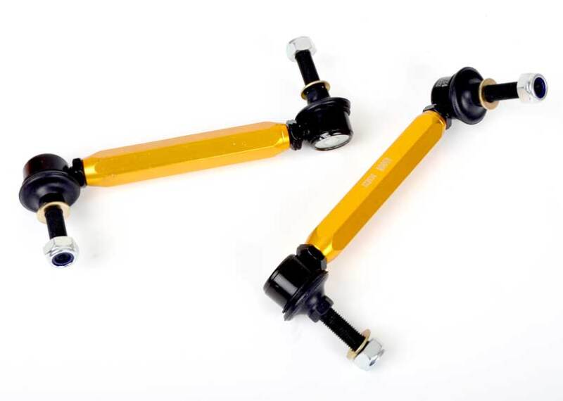 Whiteline 07+ Nissan Skyline R35 GT-R Rear Swaybar link kit h/duty-adjustable steel ball Whiteline Sway Bar Endlinks  AXOPROS