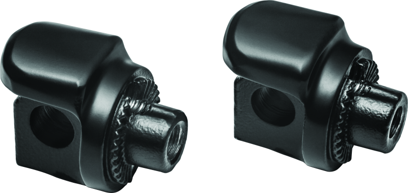 Kuryakyn Non-Pivot Splined Peg Adapter Harley-Davidson Models Black Kuryakyn Footpegs  AXOPROS