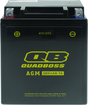 QuadBoss Maintenance-Free AGM Battery QBX14AH-FA QuadBoss Batteries  AXOPROS