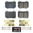 Power Stop 18-19 Subaru WRX STi Rear Z23 Evolution Sport Brake Pads w/Hardware PowerStop Brake Pads - Performance  AXOPROS