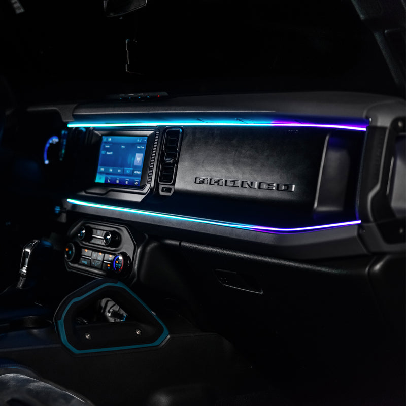 ORACLE Lighting Oracle 21-25 Ford Bronco ColorSHIFT LED Interior Dash Board Kit Headlights aftermarket performance part