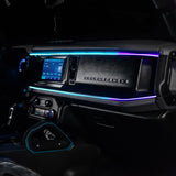 ORACLE Lighting Oracle 21-25 Ford Bronco ColorSHIFT LED Interior Dash Board Kit Headlights aftermarket performance part