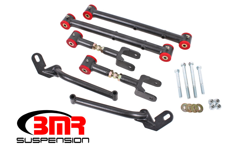 BMR 78-87 G-Body Adj. Rear Suspension Kit - Black Hammertone BMR Suspension Suspension Packages  AXOPROS