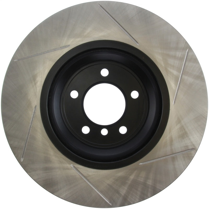 StopTech 07-13 BMW 335I Slotted Right Side Sport Brake Rotor Stoptech Brake Rotors - Slotted  AXOPROS